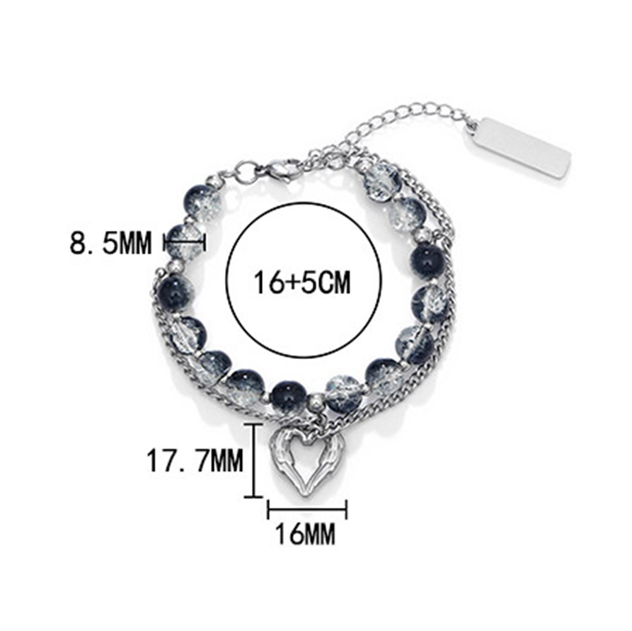 链长16cmx尾链5cmx珠子直径8.5mmx吊坠长度17.7mmx吊坠宽度16mm